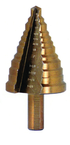 1/2 -1-1/8 -1-3/8 Cobalt Step Drill - Eagle Tool & Supply