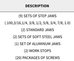 Snap Jaws - Advanced 4" Set - Part #  4PKG-100 - Eagle Tool & Supply