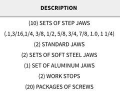 Snap Jaws - Advanced 6" Set - Part #  6PKG-100 - Eagle Tool & Supply