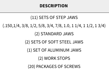 Snap Jaws - Advanced 8" Set - Part #  8PKG-100 - Eagle Tool & Supply