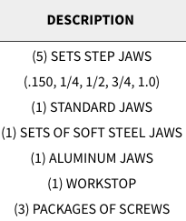 Snap Jaws - Basic 8" Set - Part #  8PKG-001 - Eagle Tool & Supply