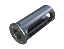Type C Toolholder Bushing - (OD: 1" x ID: 1/4") - Part #: CNC 86-11C 1/4" - Eagle Tool & Supply