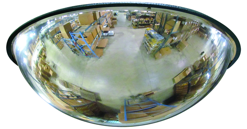 36" Full Dome Mirror- Hardboard Back - Eagle Tool & Supply