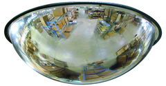 18" Full Dome Mirror With Plastic Back - Eagle Tool & Supply