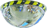 26" Full Dome Mirror With Safety Border - Eagle Tool & Supply