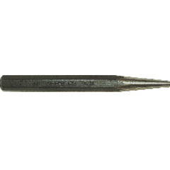 Solid Punch - 5/16″ Tip Diameter × 7″ Overall Length - Eagle Tool & Supply