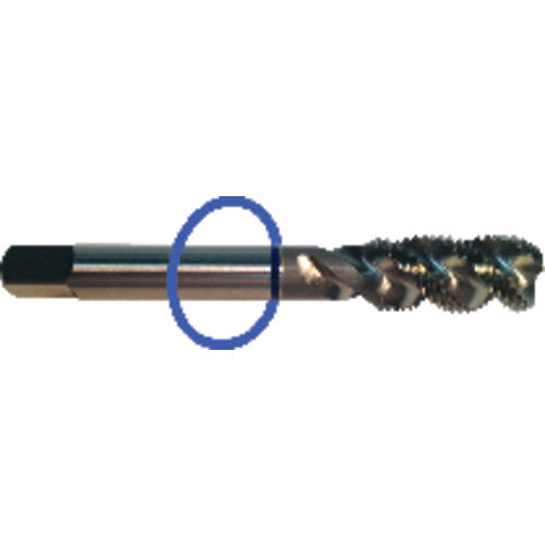 ‎M4 x .70 Dia-D4-3 FL-Std Spiral FL Tap - Blue Ring - Eagle Tool & Supply