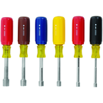 STANLEY® 7 Piece Vinyl Grip Metric Nut Driver Set - Eagle Tool & Supply