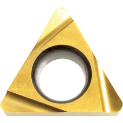 TBGT 12105 PV720, 0.008″ Corner Radius, 1/16″ Thick, 5/32″ Inscribed Circle, TiCN (MEGACOAT NANO), 60 Degree Triangle, Turning Indexable Insert