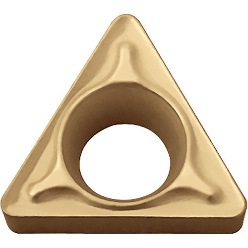 TBMT 1211 DP PV730, 1/64″ Corner Radius, 1/16″ Thick, 5/32″ Inscribed Circle, TiAlN/TiN, 60 Degree Triangle, Turning Indexable Insert