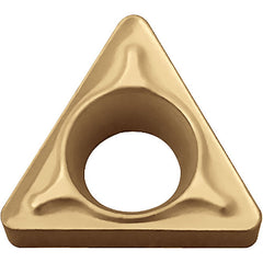 TBMT 1211 DP PV730, 1/64″ Corner Radius, 1/16″ Thick, 5/32″ Inscribed Circle, TiAlN/TiN, 60 Degree Triangle, Turning Indexable Insert