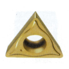 TCMT 32.53 M51 PT1115, 0.047'Ä≥ Corner Radius, 0.156'Ä≥ Thick, 3/8'Ä≥ Inscribed Circle, TiN|TiCN|Al2O3|TiN, Triangle, Turning Indexable Insert - Eagle Tool & Supply
