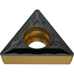 TCMT 21.51 UF YG3010, 1/64″ Corner Radius, 3/32″ Thick, 1/4″ Inscribed Circle, CVD, Triangular, Turning Indexable Insert