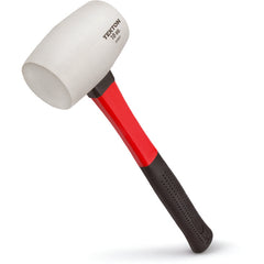Tekton 16 Oz. White Rubber Mallet Fiberglass Handle - Eagle Tool & Supply