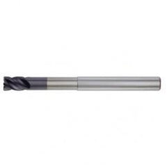 3/4x3/4x1x2-1/4x4-1/4 4FL Square Carbide End Mill-Weldon Shank-TiAlN - Eagle Tool & Supply