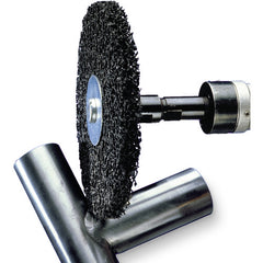 Scotch-Brite Clean and Strip Disc CS-DC SiC Extra Coarse 4″ × 1/2″ - Eagle Tool & Supply