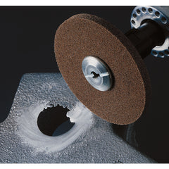 Scotch-Brite Deburr and Finish PRO Unitized Wheel 2″ × 1/8″ × 1/4″ 6C MED+ - Eagle Tool & Supply