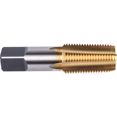 ‎1/4″- 18 4 Flute Union Butterfield HSS TiN NPTF Pipe Tap ANSI E-code # TN15431/4 - Exact Industrial Supply