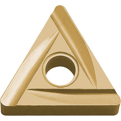 TNGG 221 B PV710, 1/64″ Corner Radius, 1/8″ Thick, 1/4″ Inscribed Circle, TiCN (MEGACOAT NANO), 60 Degree Triangle, Turning Indexable Insert