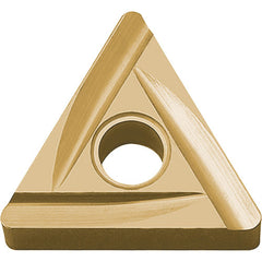 TNGG 331 B PV720, 1/64″ Corner Radius, 3/16″ Thick, 3/8″ Inscribed Circle, TiCN (MEGACOAT NANO), Triangle, Turning Indexable Insert