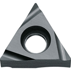 TNGU 1821 MF-F PR1425, 1/64″ Corner Radius, 1/8″ Thick, 7/32″ Inscribed Circle, MEGACOAT NANO, Triangle, Turning Indexable Insert - Exact Industrial Supply