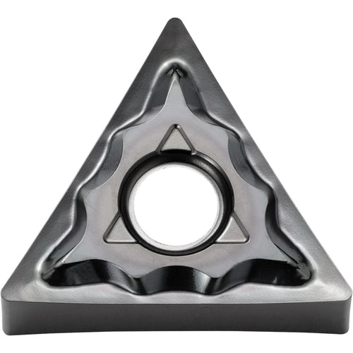 TNMG 331 AH KW10, 1/64″ Corner Radius, 3/16″ Thick, 3/8″ Inscribed Circle, WC/Co, Triangle, Turning Indexable Insert - Exact Industrial Supply