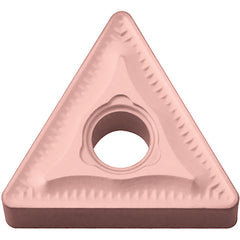 TNMG 333 GC CA315, 3/64″ Corner Radius, 3/16″ Thick, 3/8″ Inscribed Circle, TiCnulll2O3/Ti, Triangle, Turning Indexable Insert - Exact Industrial Supply