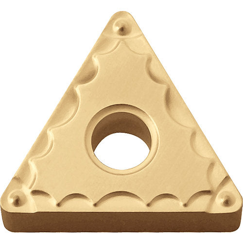 TNMG 232 GP PV720, 1/32″ Corner Radius, 3/16″ Thick, 1/4″ Inscribed Circle, TiCN (MEGACOAT NANO), Triangle, Turning Indexable Insert - Exact Industrial Supply