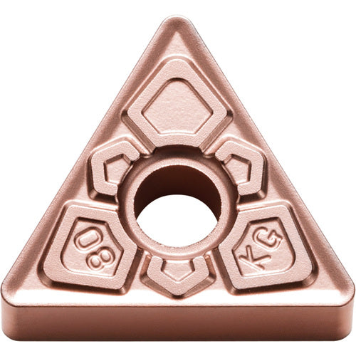 TNMG 331 KG CA310, 1/64″ Corner Radius, 3/16″ Thick, 3/8″ Inscribed Circle, TiCnulll2O3/Ti, Triangle, Turning Indexable Insert - Exact Industrial Supply