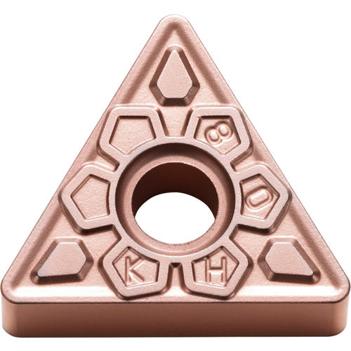 TNMG 332 KH CA310, 1/32″ Corner Radius, 3/16″ Thick, 3/8″ Inscribed Circle, TiCnulll2O3/Ti, Triangle, Turning Indexable Insert - Exact Industrial Supply