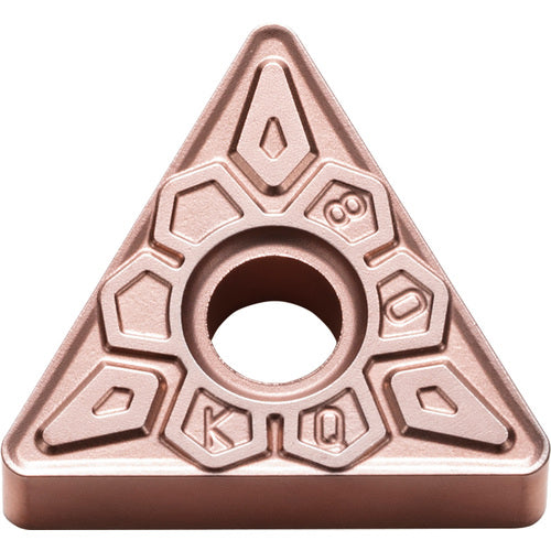 TNMG 332 KQ CA310, 1/32″ Corner Radius, 3/16″ Thick, 3/8″ Inscribed Circle, TiCnulll2O3/Ti, Triangle, Turning Indexable Insert - Exact Industrial Supply