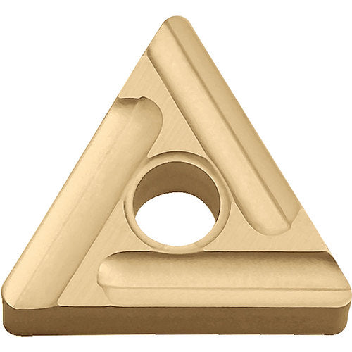 TNMG 332 ST CA5515, 1/32″ Corner Radius, 3/16″ Thick, 3/8″ Inscribed Circle, TiCnulll2O3/TiN, Triangle, Turning Indexable Insert - Exact Industrial Supply