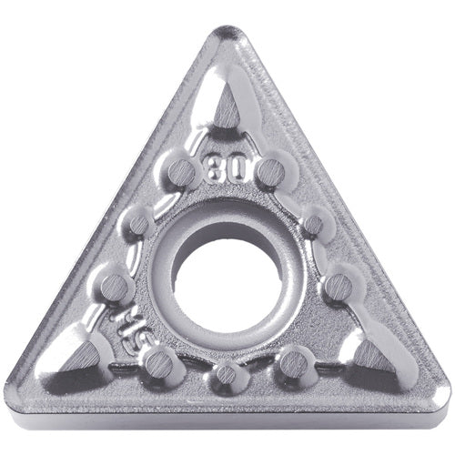 TNMG 333 MS PR005S, 3/64″ Corner Radius, 3/16″ Thick, 3/8″ Inscribed Circle, MEGACOAT HARD, Triangle, Turning Indexable Insert - Exact Industrial Supply