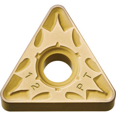 TNMG 333 PT CA5525, 3/64″ Corner Radius, 3/16″ Thick, 3/8″ Inscribed Circle, TiCnulll2O3/TiN, Triangle, Turning Indexable Insert - Exact Industrial Supply