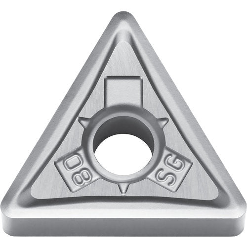 TNMG 433 SG SW05, 3/64″ Corner Radius, 3/16″ Thick, 1/2″ Inscribed Circle, WC/Co, 60 Degree Triangle, Turning Indexable Insert