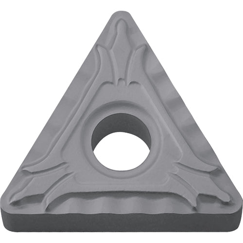 TNMG 331 XP TN610, 1/64″ Corner Radius, 3/16″ Thick, 3/8″ Inscribed Circle, TiCN, Triangle, Turning Indexable Insert - Exact Industrial Supply