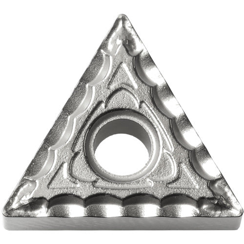 TNMG 332 XQ TN610, 1/32″ Corner Radius, 3/16″ Thick, 3/8″ Inscribed Circle, TiCN, Triangle, Turning Indexable Insert - Exact Industrial Supply