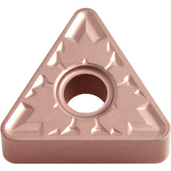 TNMG 333 ZS CA315, 3/64″ Corner Radius, 3/16″ Thick, 3/8″ Inscribed Circle, TiCnulll2O3/Ti, Triangle, Turning Indexable Insert - Exact Industrial Supply