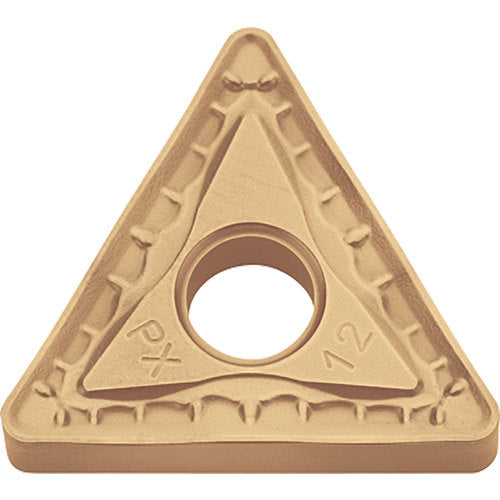 TNMM 434 PX CA025P, 1/16″ Corner Radius, 3/16″ Thick, 1/2″ Inscribed Circle, TiCl2O3/TiN, 60 Degree Triangle, Turning Indexable Insert