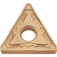 TNMM 432 PX CA025P, 1/32″ Corner Radius, 3/16″ Thick, 1/2″ Inscribed Circle, TiCl2O3/TiN, 60 Degree Triangle, Turning Indexable Insert
