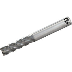 10 mm Dia. × 10 mm Shank × 31 mm DOC × 90 mm OAL, Carbide, Duarise, 4 Flute, Shrink Fit, Square, Solid End Mill