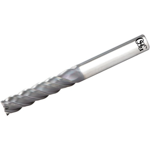 8 mm Dia. × 8 mm Shank × 32 mm DOC × 90 mm OAL, Carbide, Duarise, 4 Flute, Shrink Fit, Square, Solid End Mill - Exact Industrial Supply