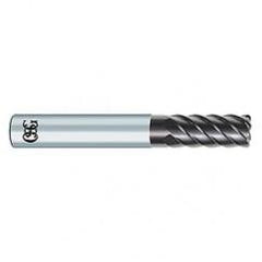 8mm x 8mm x 19mm x 60mm 6Fl 0.5mm C/R Carbide End Mill - EXO - Eagle Tool & Supply