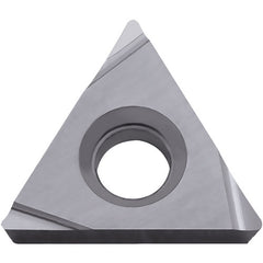 TPET 2202 FSF PR1725, 0.004″ Corner Radius, 1/8″ Thick, 1/4″ Inscribed Circle, MEGACOAT NANO PLUS, 60 Degree Triangle, Turning Indexable Insert