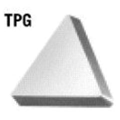 TPG-433 Minimum Bore x OAL Turning Inserts - Uncoated - Eagle Tool & Supply