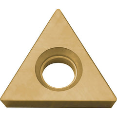 TPGB 221 PV710, 1/64″ Corner Radius, 1/8″ Thick, 1/4″ Inscribed Circle, TiCN (MEGACOAT NANO), 60 Degree Triangle, Turning Indexable Insert