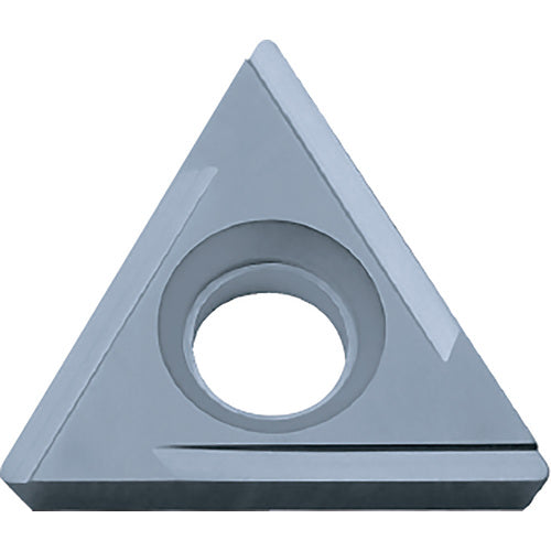 TPGH 221 Hard Steel PR1425, 1/64″ Corner Radius, 1/8″ Thick, 1/4″ Inscribed Circle, MEGACOAT NANO, Triangle, Turning Indexable Insert - Exact Industrial Supply
