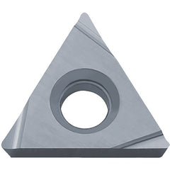TPGH 321 KW10, 1/64″ Corner Radius, 1/8″ Thick, 3/8″ Inscribed Circle, WC/Co, 60 Degree Triangle, Turning Indexable Insert