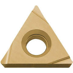 TPGH 18151 PV720, 1/64″ Corner Radius, 3/32″ Thick, 7/32″ Inscribed Circle, TiCN (MEGACOAT NANO), 60 Degree Triangle, Turning Indexable Insert