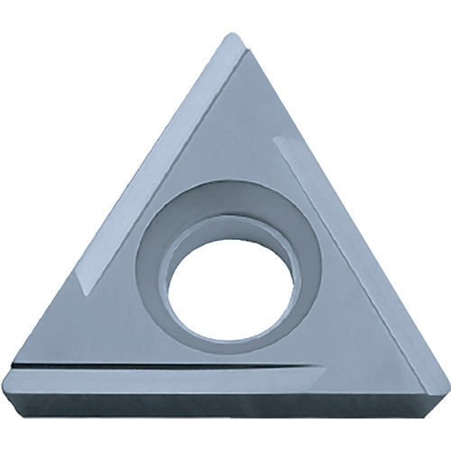 TPGH 322 Hard Steel PR1425, 1/32″ Corner Radius, 1/8″ Thick, 3/8″ Inscribed Circle, MEGACOAT NANO, Triangle, Turning Indexable Insert - Exact Industrial Supply